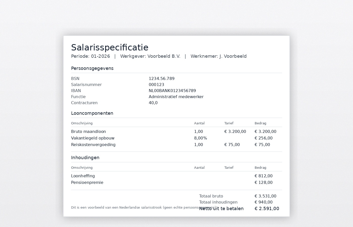 Salarisadministratie